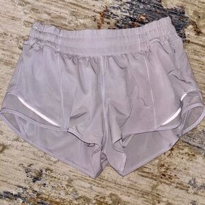 Lululemon Gray Hotty Hot Shorts